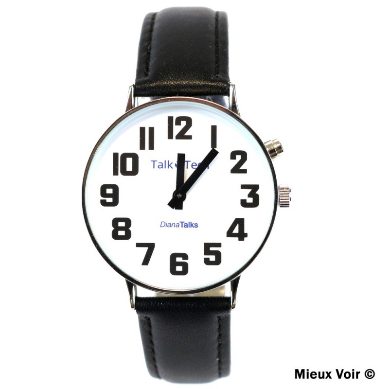 montre homme parlante pour malvoyants