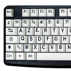 Clavier grosses touches et gros caractères geemarc