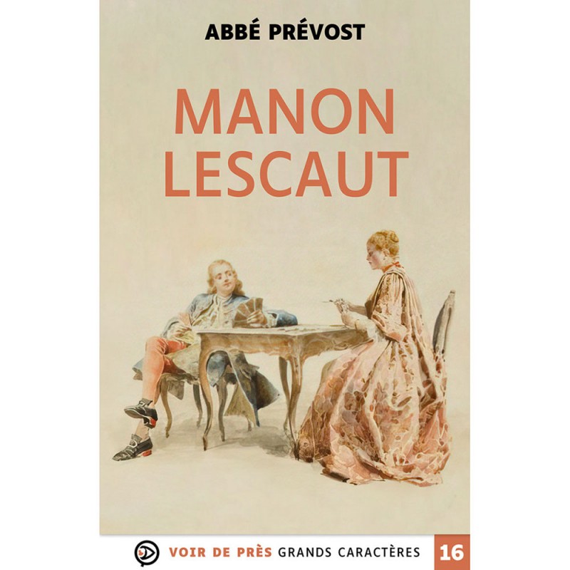 Livres en gros caract res Manon Lescaut Mieux Voir